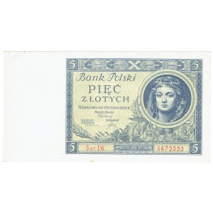 II RP, 5 zlotých 1930 EW