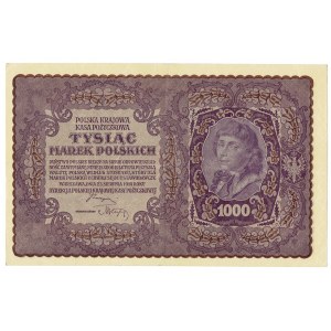 II RP, 1000 Polish marks 1919 I SERJA BK