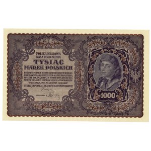 II RP, 1000 marek polskich 1919 III SERJA AT