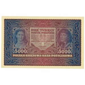 II RP, 5000 polských marek 1920 II SERIES R