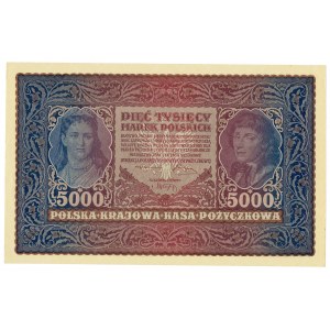 II RP, 5000 Polish marks 1920 II SERIES R