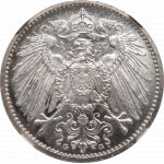 Germany, 1 mark 1915 G, Karlsruhe - NGC MS66