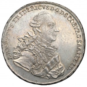 Německo, Saalfeld, Thaler 1765