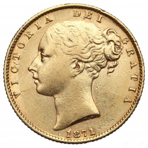 UK, sovereign 1871