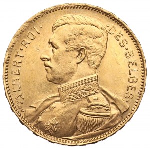 Belgicko, 20 frankov 1914