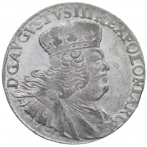 August III Sas, 8 Groszy 1753