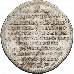 August II Silný, Pamätná dvojitá trofej 1727