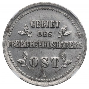 Ober-Ost, 2 kopecks 1916 A, Berlin - NGC MS61