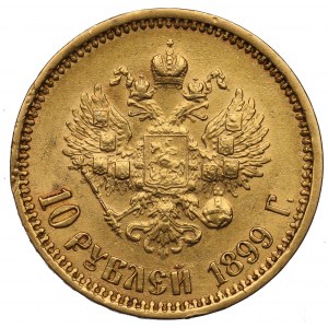 Russia, Nicholas II, 10 rouble 1899