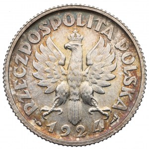 II Republic of Poland, 1 zloty 1924, Paris