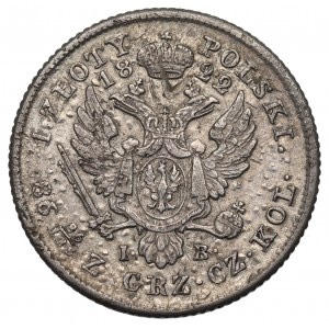 Królestwo Polskie, Aleksander I, 1 złoty 1822
