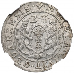 Žigmund III Vasa, Ort 1623/4, Gdansk - PR NGC MS65