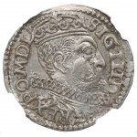 Sigismund III, 3 groschen 1600, Posen - NGC MS61