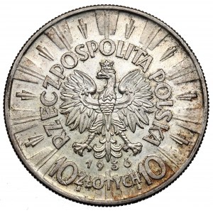 II RP, 10 zlotých 1936 Piłsudski