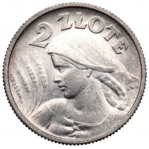 II Republic of Poland, 2 zloty 1924, Paris