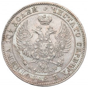 Russische Teilung, Nikolaus I., Poltina 1846 MW Warschau