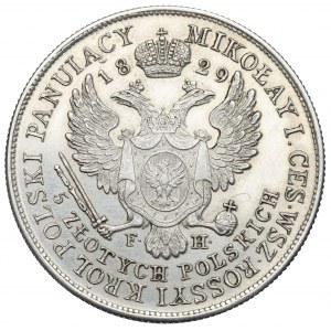 Kingdom of Poland, Nicholas I, 5 zloty 1829