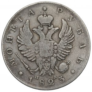 Russland, Alexander I., Rubel 1823 ПД