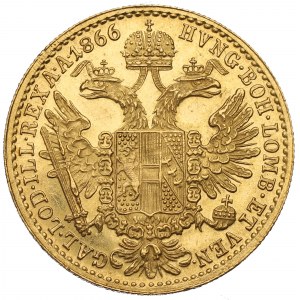 Austria, Franz Joseph, Ducat 1866, Vienna