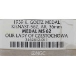 II RP, Medal Matka Boska 1928/1939 - Amrogowicz NGC MS62