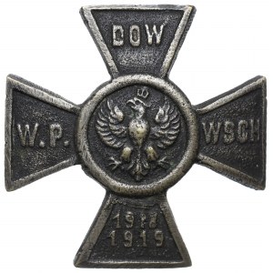 II RP, Badge of the Command of the Polish Forces in the East - rare version