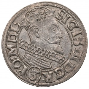 Žigmund III Vasa, Tripenny 1616, Krakov