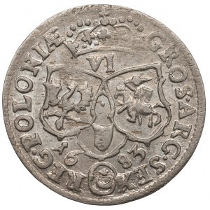 John III Sobieski, 6 groschen 1683, Bromberg