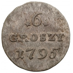 Stanislaw August Poniatowski, 6 groszy 1795