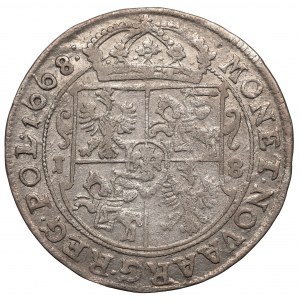 Ján II Kazimír, Ort 1668, Bydgoszcz