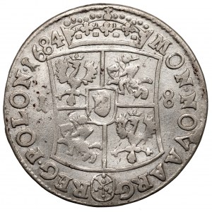 John III Sobieski, 18 groschen 1684, Bromberg