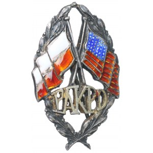 II RP, Polish-American Children's Aid Committee badge - rare