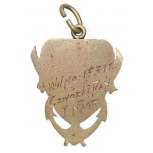 II RP, Nagroda wioślarska Czwórki Pań Wilno 1931
