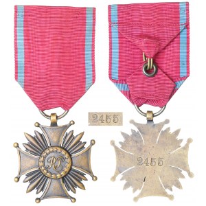 II RP, Bronzový kříž za zásluhy - Gontarczyk NUMBERED