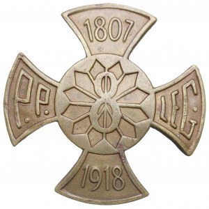 II RP, Soldier's badge of the 8th Legion Infantry Regiment, Lublin