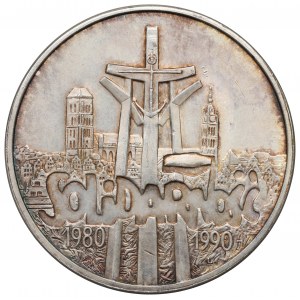 Third Republic, 100,000 zloty 1990 Solidarity Type A