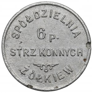 II RP, 1 złoty Spółdzielnia Wojskowa 6 Pułku Strzelców Konnych, Żółkiew - rzadkość !