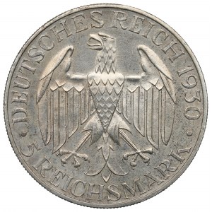 Germany, Weimar Republic, 5 mark A Berlin - Graf Zeppelin