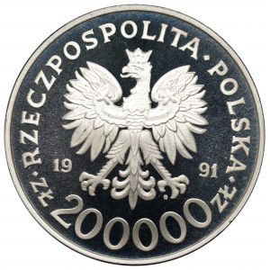 Third Republic, 200,000 zloty 1991 Constitution