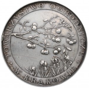 Polska, Medal Towarzystwo Ogrodnicze w Krakowie 1906 - srebro