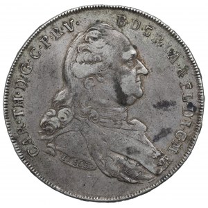 Germany, Bavaria, Karl Theodor, thaler 1786