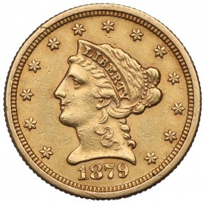 USA, 2-1/2 dollar 1879