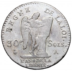 Francja, Louis XVI, 30 sols 1792, Paris