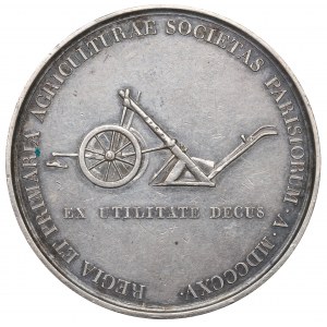 Francúzsko, medaila Parížskej poľnohospodárskej spoločnosti 1815