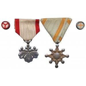 Japan, Order of the Rising Sun and Order of the Sacred Treasure 8th class