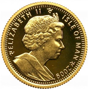 Isle of Man, 1/25 crown 2009