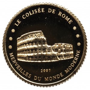 Pobrežie Slonoviny, 1500 frankov 2007 - Colosseum