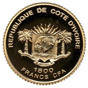 Pobrežie Slonoviny, 1500 frankov 2007 - Colosseum