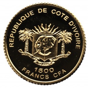 Wybrzeże Kości Słoniowej, 1500 franków 2007 - Petra