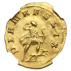 Cesarstwo Rzymskie, Gallien, Aureus - DIANA FELIX NGC AU
