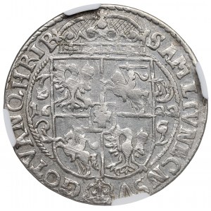 Žigmund III Vasa, Ort 1622, Bydgoszcz - ex Pączkowski PRVS M NGC MS62